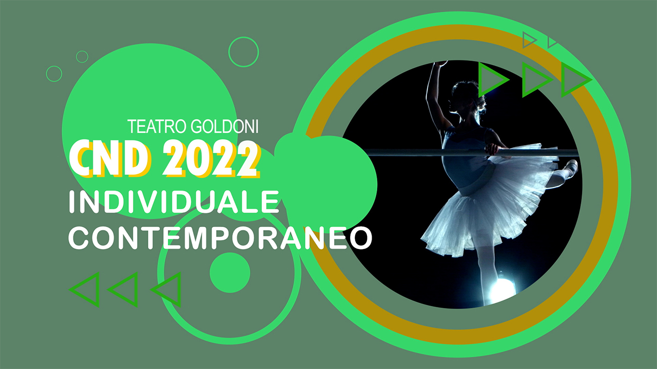 Grafica animata concorsi danza e spettacoli teatrali